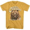 Ginger National Parks t-shirt featuring a North Cascades NP grizzly design