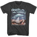 Smoke Gray National Parks t-shirt featuring a Death Valley UFOs design