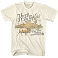 Natural National Parks t-shirt featuring a Keep West Wild design