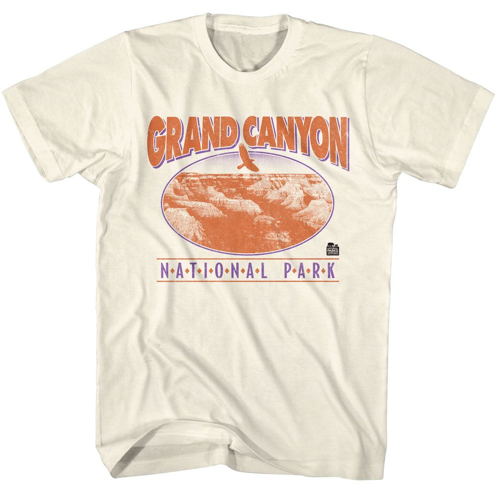 Natural National Parks t-shirt featuring a 90s Grand Canyon design