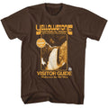 Dark Chocolate National Parks t-shirt featuring a Yellowstone 72 design