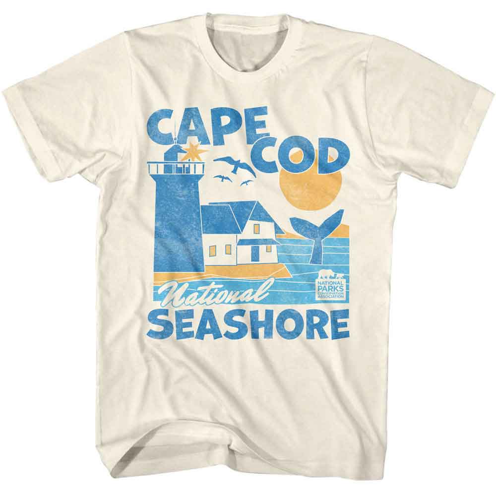 Natural National Parks t-shirt featuring a Cape Cod National Seashore design