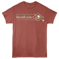 Terracotta National Parks t-shirt featuring a Grand Canyon vintage design