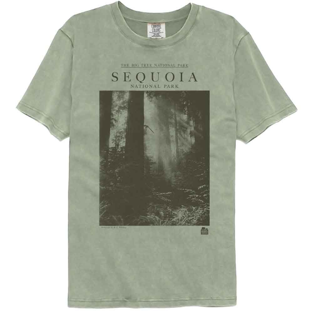 National Parks Comfort Colors T-Shirt - Sequoia Photo