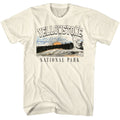 Natural National Parks t-shirt featuring a Yellowstone design