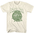 Natural National Parks t-shirt featuring a Yellowstone NP Retro design