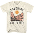 Natural National Parks t-shirt featuring a Yosemite Nouveau design