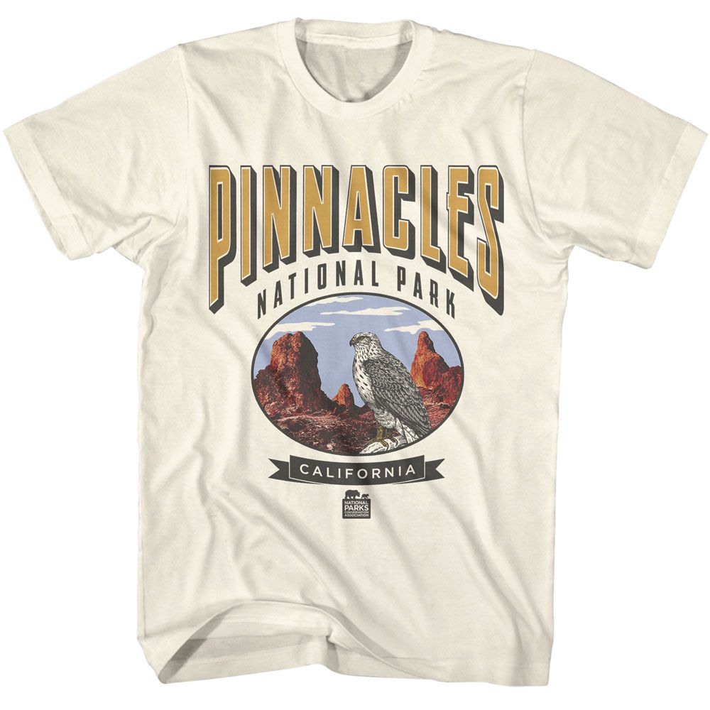 Natural National Parks t-shirt featuring a Pinnacles design