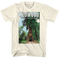 Natural National Parks t-shirt featuring a Redwood National and State Park design