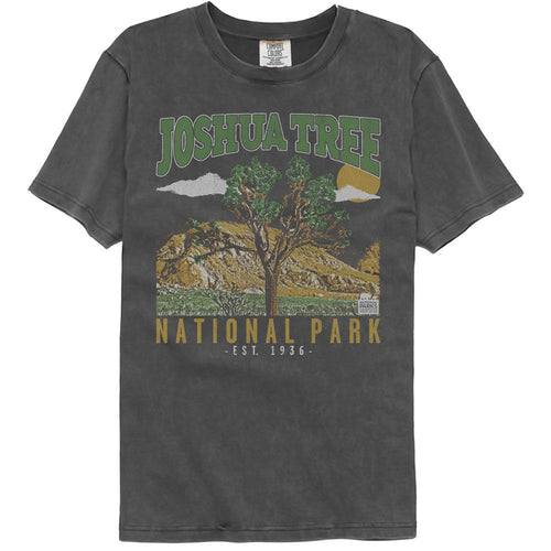 National Parks Comfort Colors T-Shirt - Joshua Tree Est 1936
