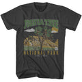 Smoke Gray National Parks t-shirt featuring a Joshua Tree Est 1936 design