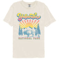 National Parks Comfort Colors T-Shirt - Buffalo with Gradient Sun