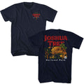 Navy National Parks t-shirt featuring a Joshua Tree and rocks design