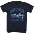 Navy National Parks t-shirt featuring a Grand Teton design