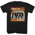Black NSYNC t-shirt featuring a No Strings design