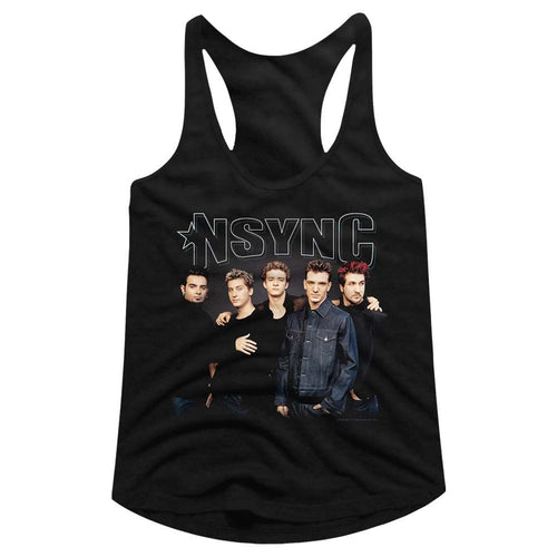 NSYNC Ladies Racerback - Stark Group Shot
