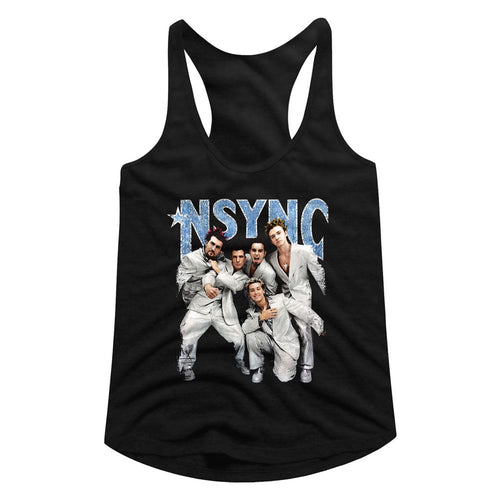 NSYNC Ladies Racerback - Strike a Pose