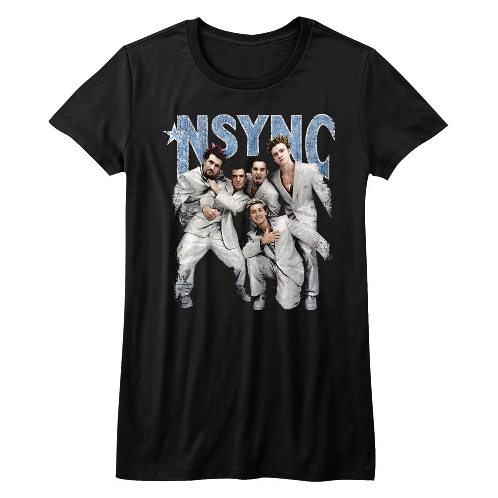 NSYNC Ladies T-Shirt - Strike a Pose