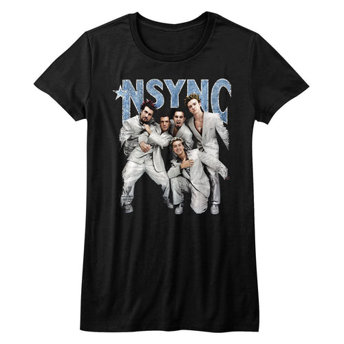NSYNC Ladies T-Shirt - Strike a Pose