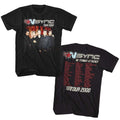 Black NSYNC t-shirt featuring a Tour 2000 design