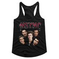 NSYNC Ladies Racerback - Group Shot