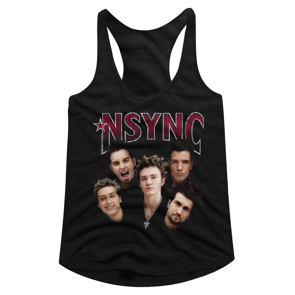 NSYNC Ladies Racerback - Group Shot