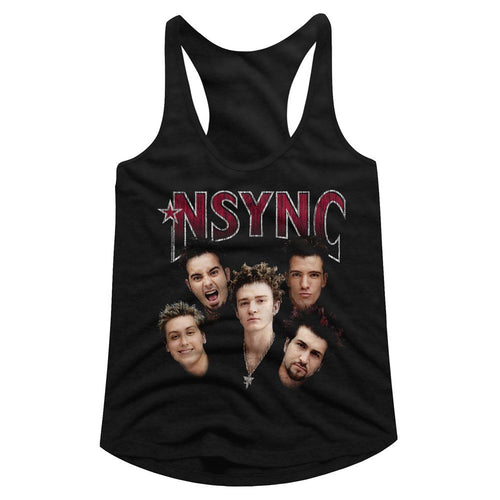 NSYNC Ladies Racerback - Group Shot