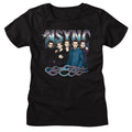 NSYNC Ladies T-Shirt - Cool Tones and Flames