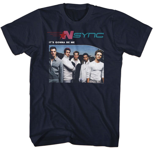 Navy NSYNC t-shirt featuring an NSYNC Gonna Be Me design
