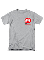 Gray Nakatomi Corporation Left Pocket T-Shirt