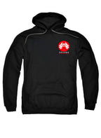 Black Nakatomi Corporation Left Pocket Hoodie