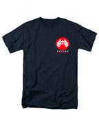 Navy Nakatomi Corporation Left Pocket T-Shirt