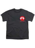 Charcoal Nakatomi Corporation Left Pocket Youth/Toddler T-Shirt
