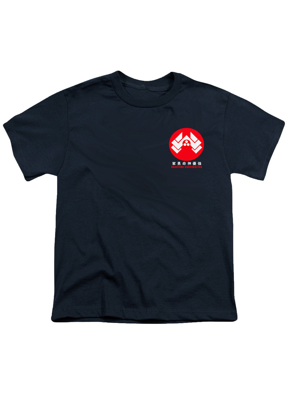 Navy Nakatomi Corporation Left Pocket Youth/Toddler T-Shirt