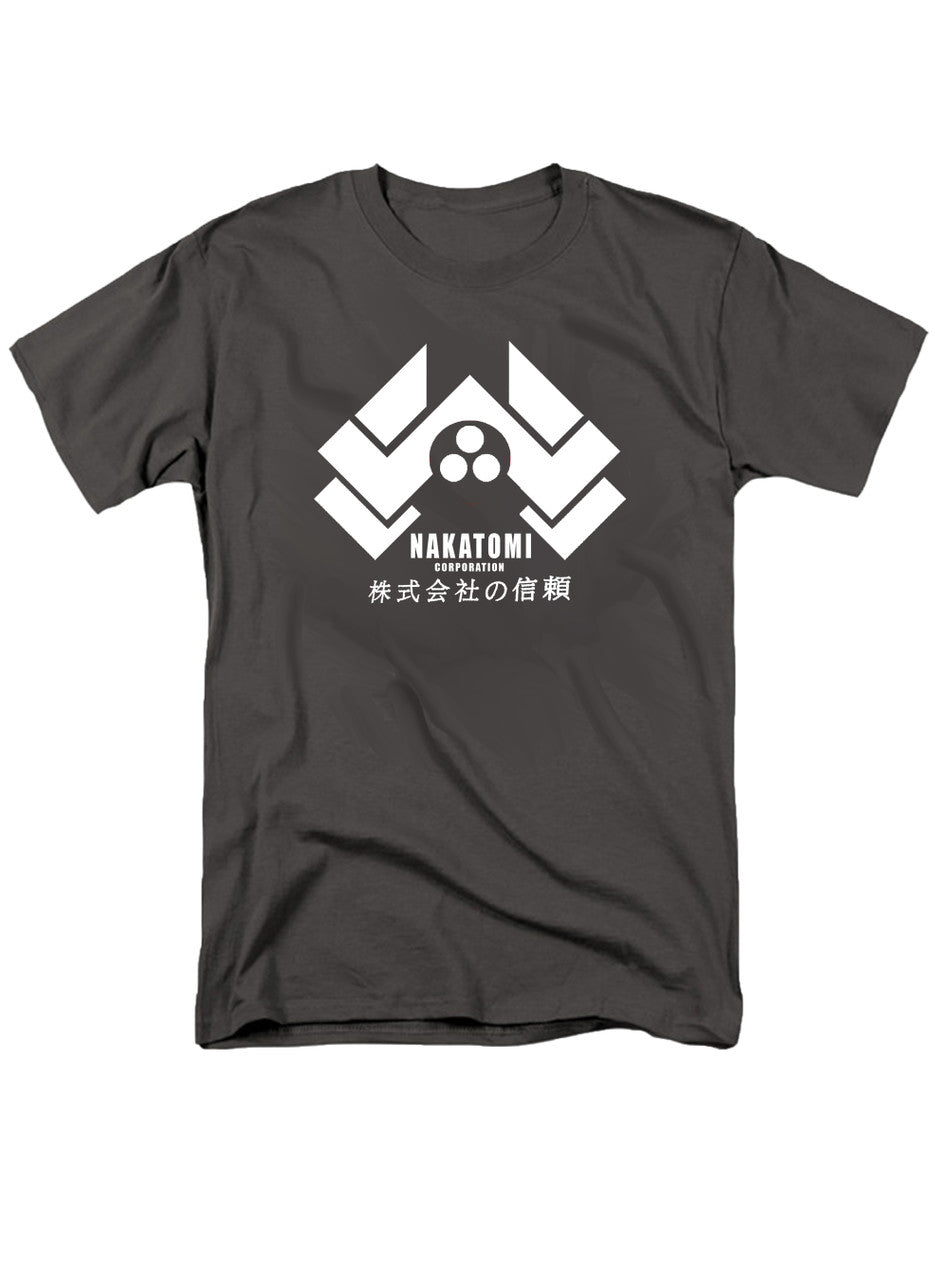 Charcoal Nakatomi Corporation T-Shirt