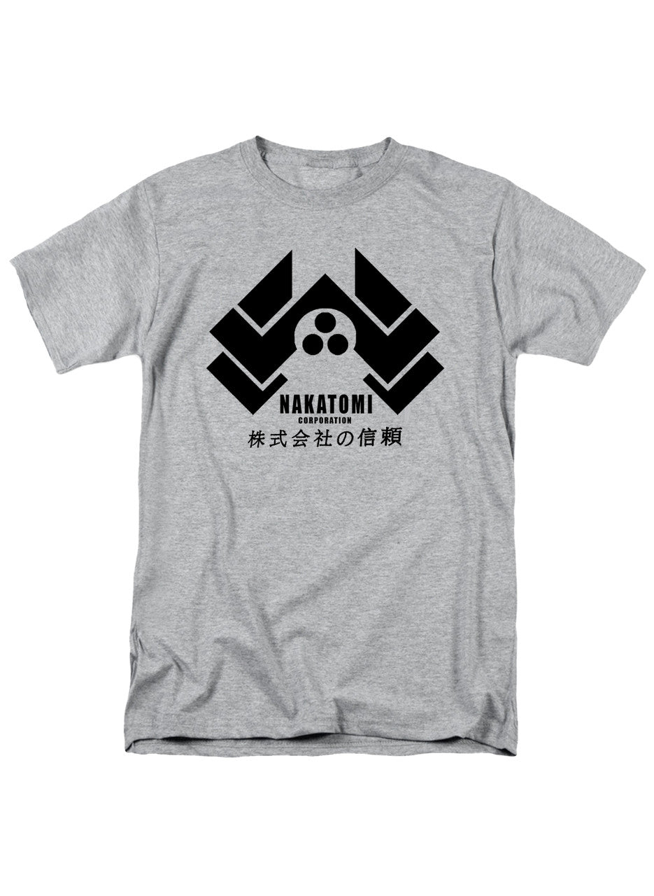 Gray Nakatomi Corporation T-Shirt