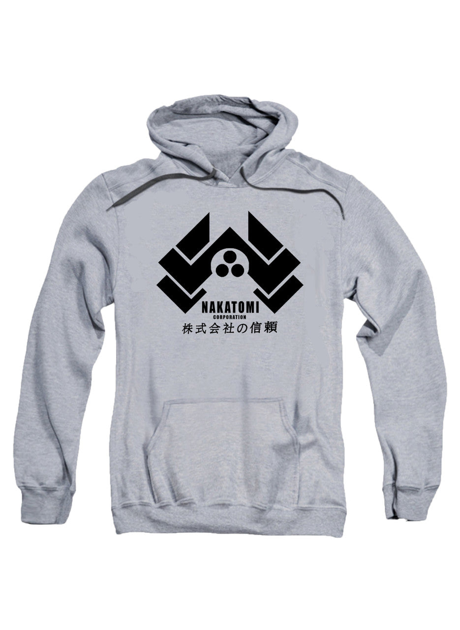 Gray Nakatomi Corporation Hoodie