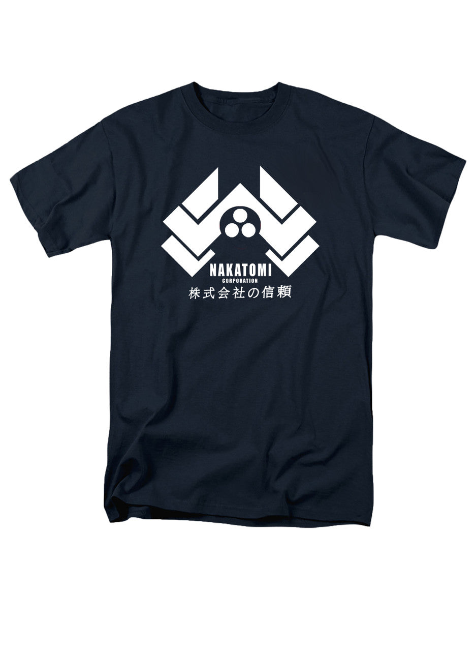 Navy Nakatomi Corporation T-Shirt