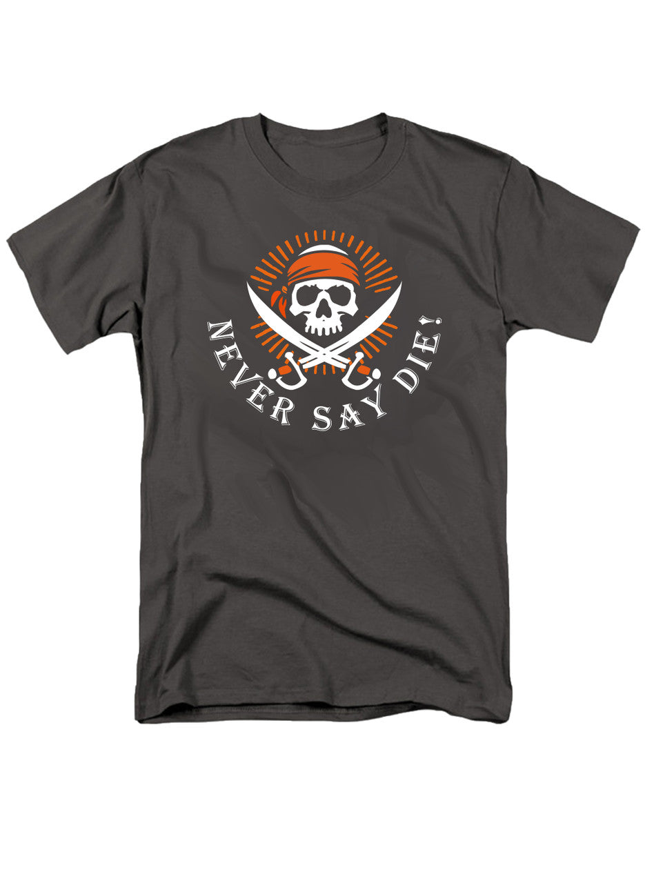 Charcoal Never Say Die T-Shirt