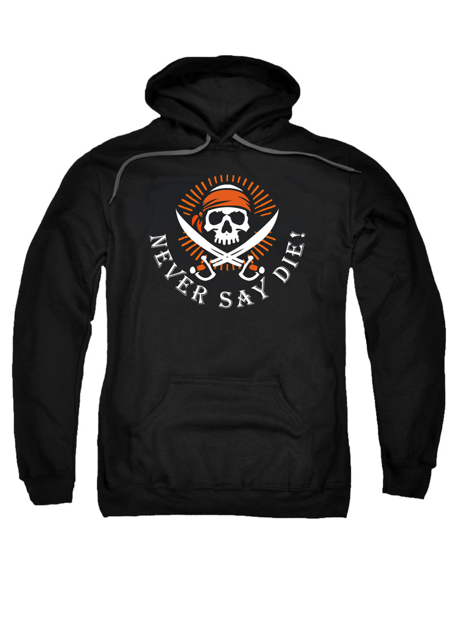 Black Never Say Die Hoodie