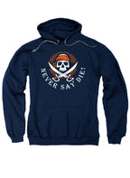 Navy Never Say Die Hoodie