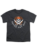 Charcoal Never Say Die Youth/Toddler T-Shirt