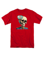 Red No Brainer Skull T-Shirt