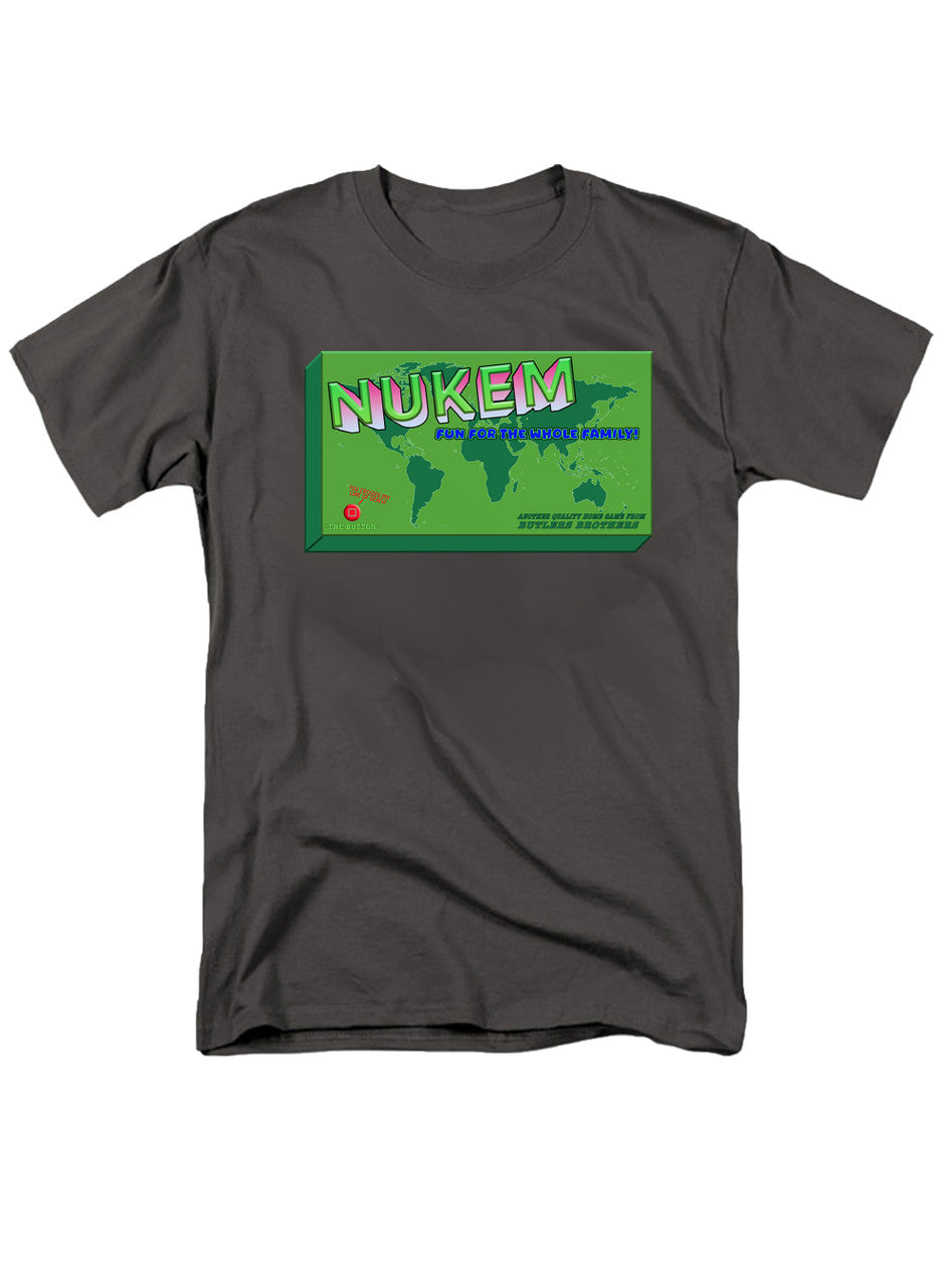 Charcoal Nukem the Board Game T-Shirt
