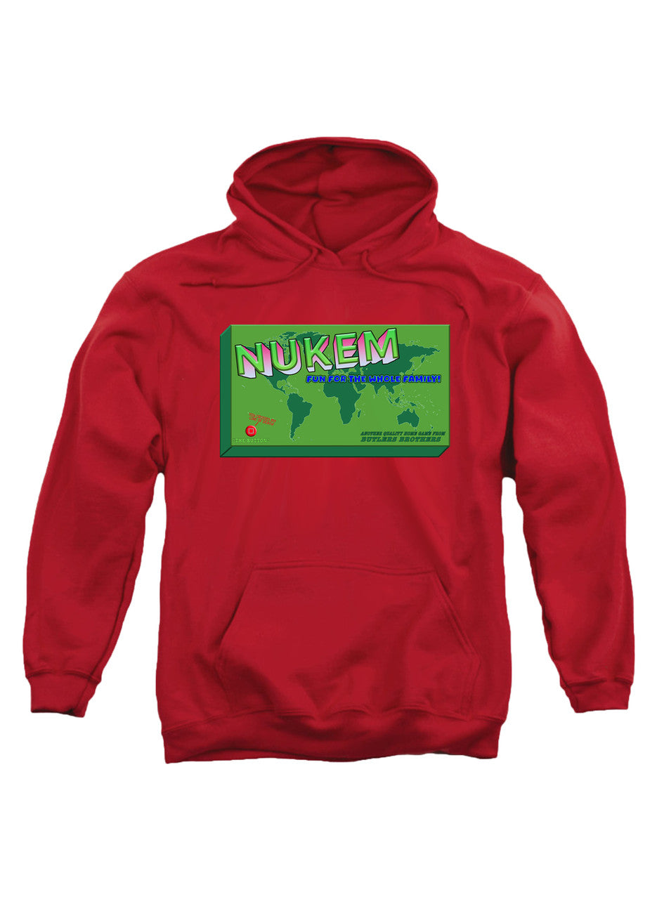 Red Nukem the Board Game Hoodie