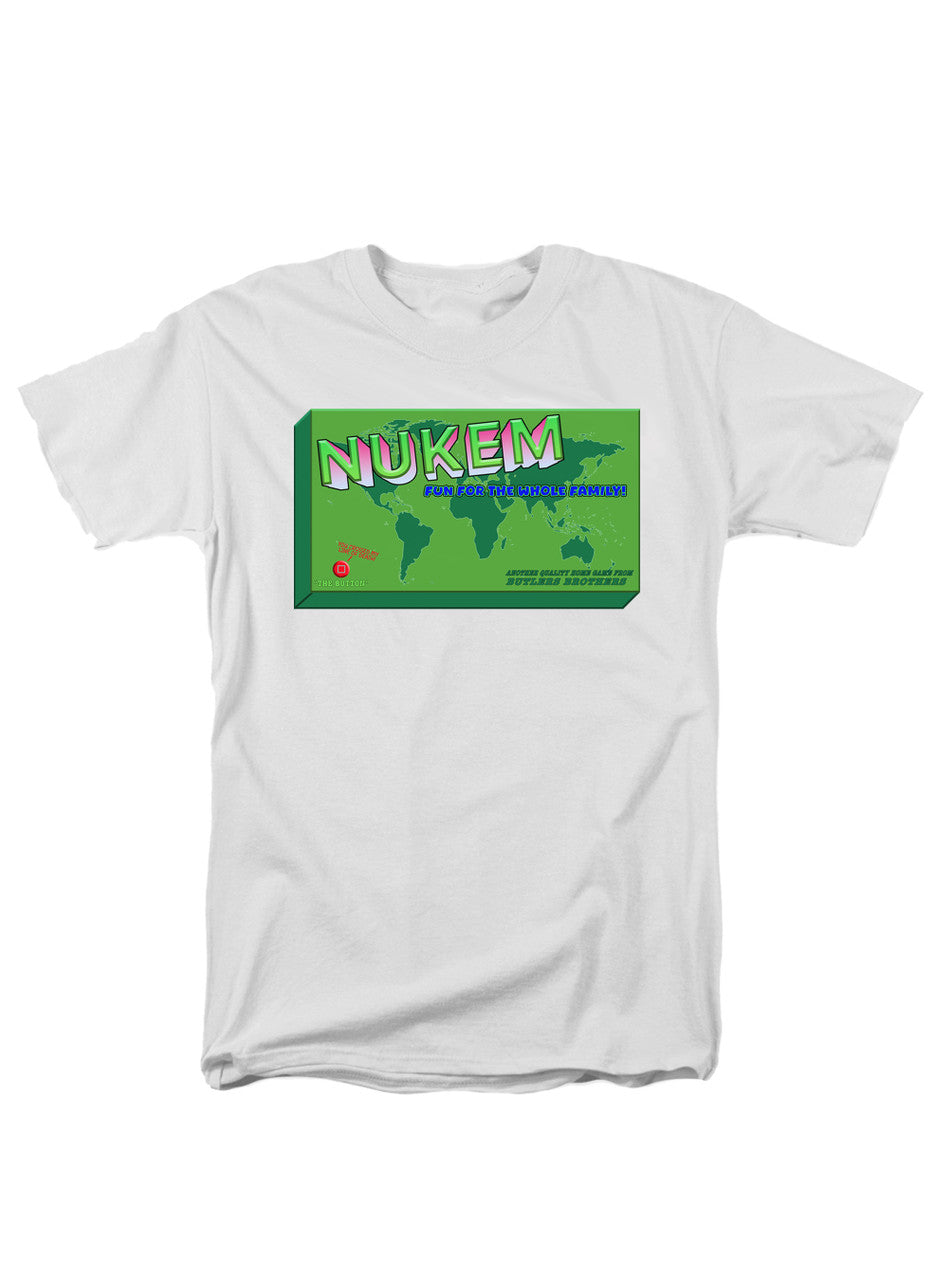 White Nukem the Board Game T-Shirt