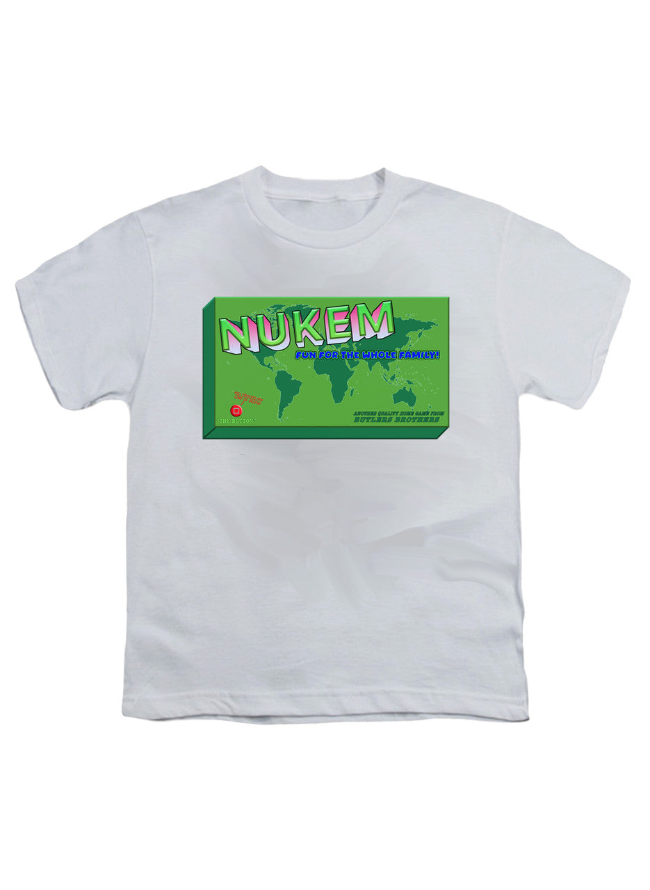 White Nukem the Board Game Youth/Toddler T-Shirt