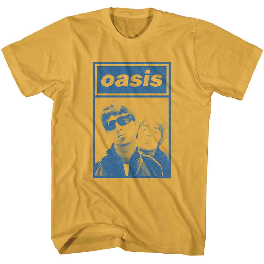 Ginger Oasis t-shirt featuring a Two Bros Square design