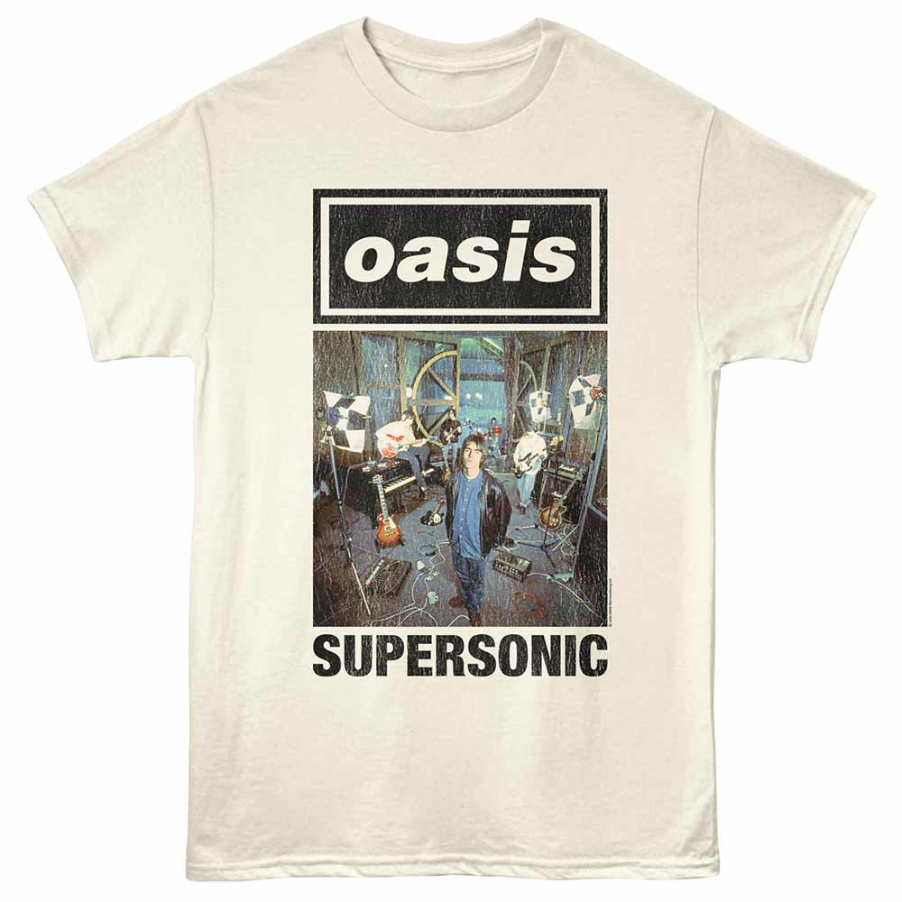 Natural Oasis t-shirt featuring a Supersonic design