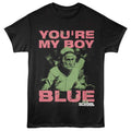 Black Old School t-shirt featuring an Old School You're My Boy design